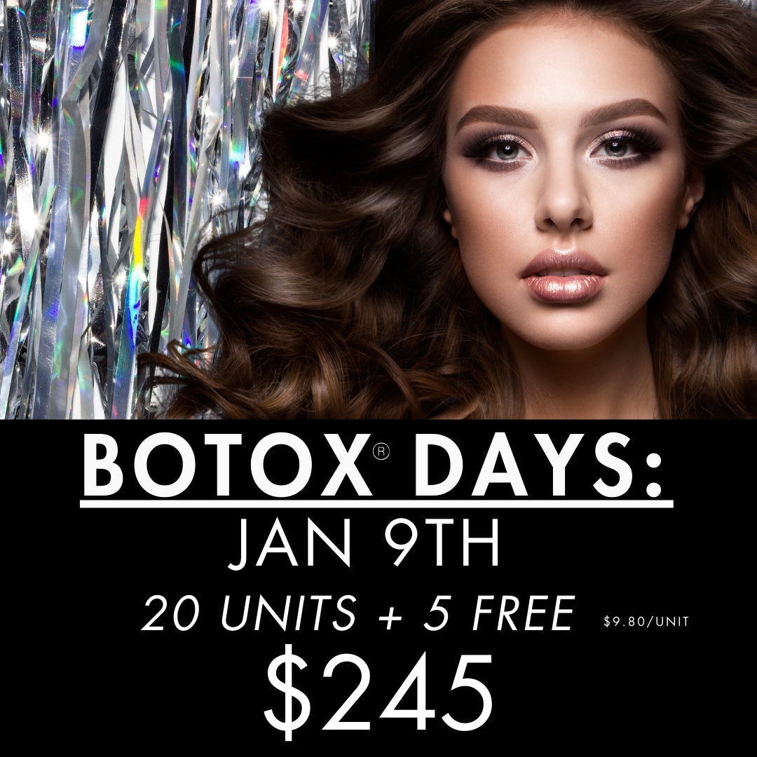 BOTOX DAY 25 UNITS 1/09/25 $9.80/UNIT