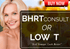 BHRT OR LOW T INITIAL CONSULT