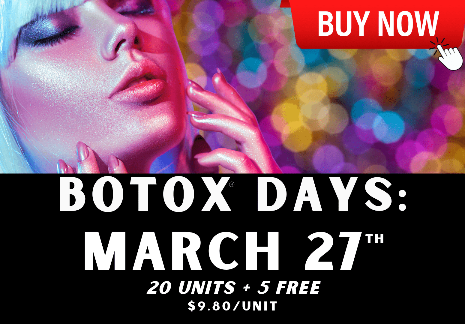 BOTOX DAY 25 UNITS 3/27/25 $9.80/UNIT