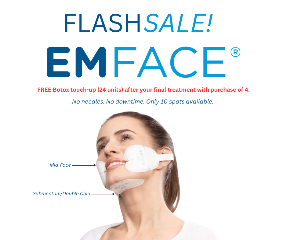 WEEKEND FLASH SALE : EMFACE DOUBLE CHIN TREATMENT