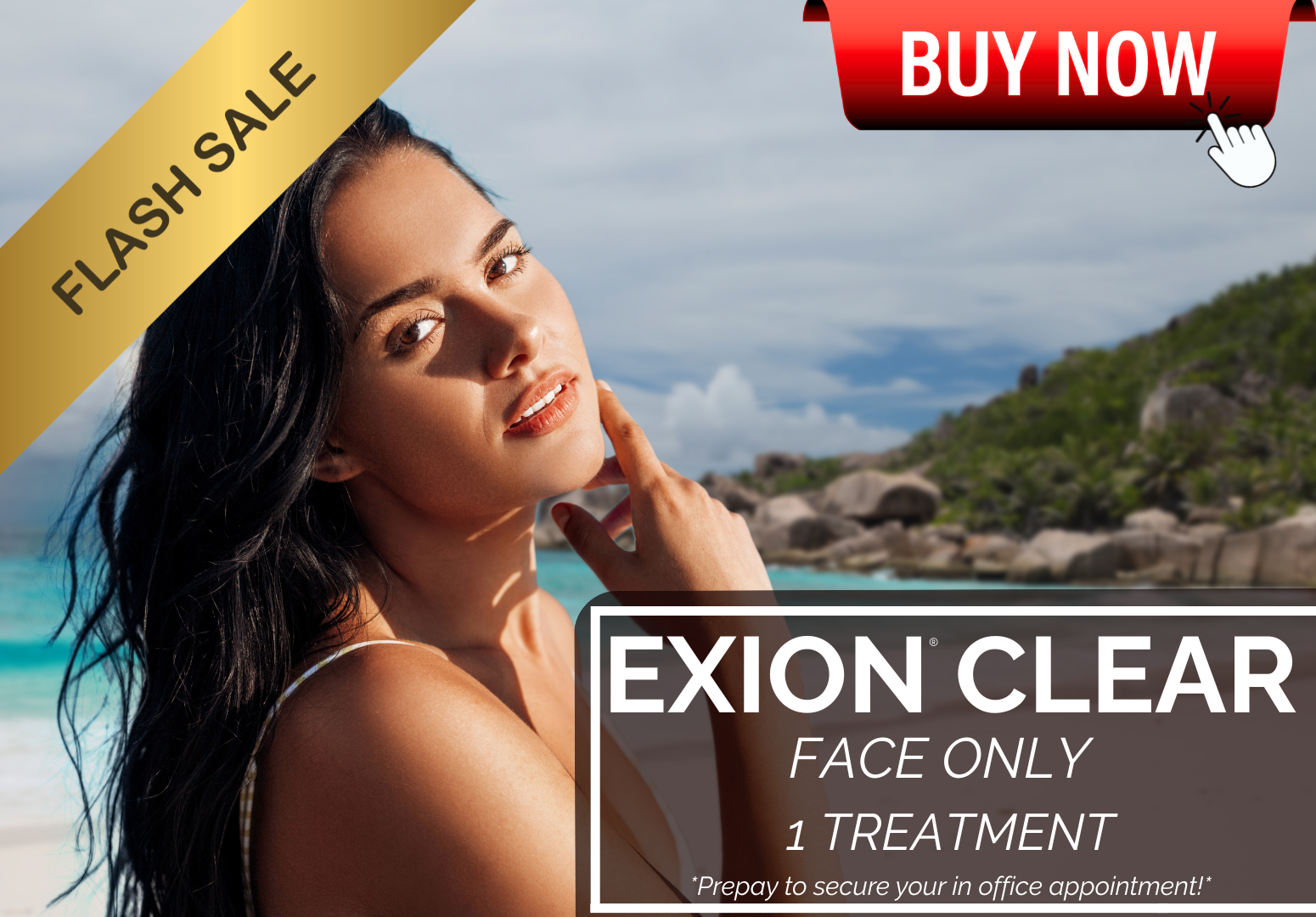 FLASH SALE :  EXION CLEAR FACE TREATMENT