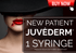 NEW PATIENT JUVEDERM APPOINTMENT