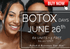 NEW! - BEST DEAL - BOTOX DAY 65 UNITS 6/26/25 $9.41/UNIT