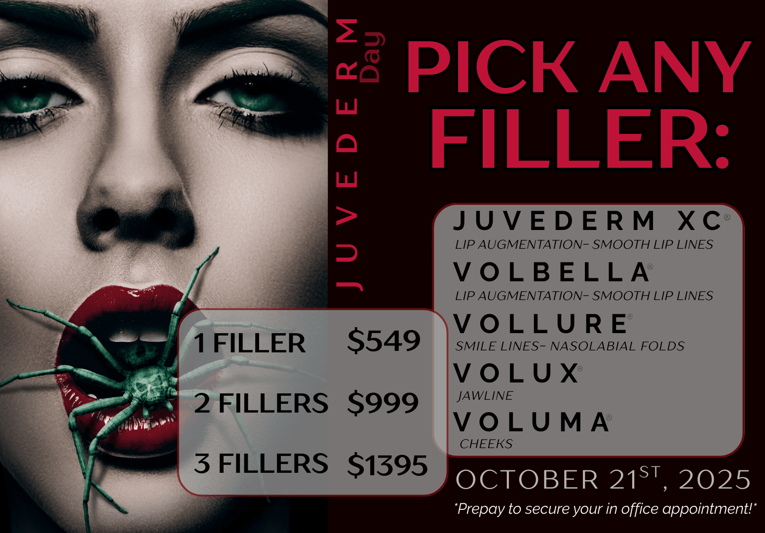 JUVEDERM DAY APPOINTMENT