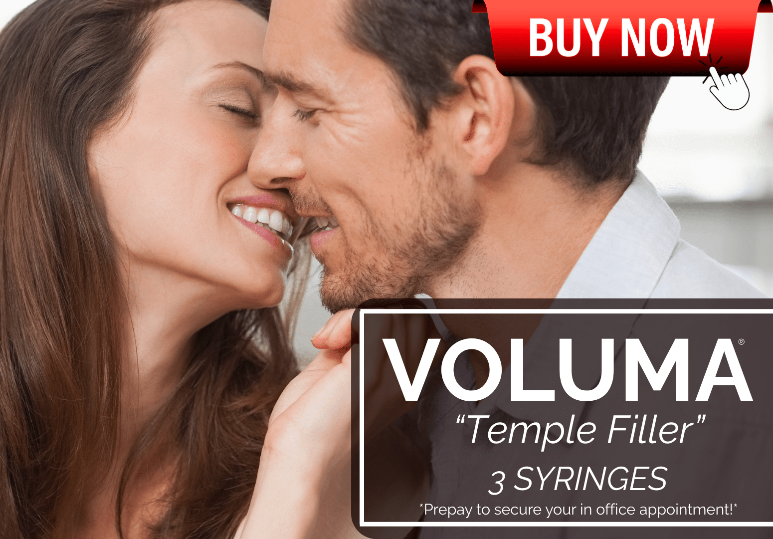 SPECIALTY TEMPLE FILLER : 3 SYRINGES VOLUMA