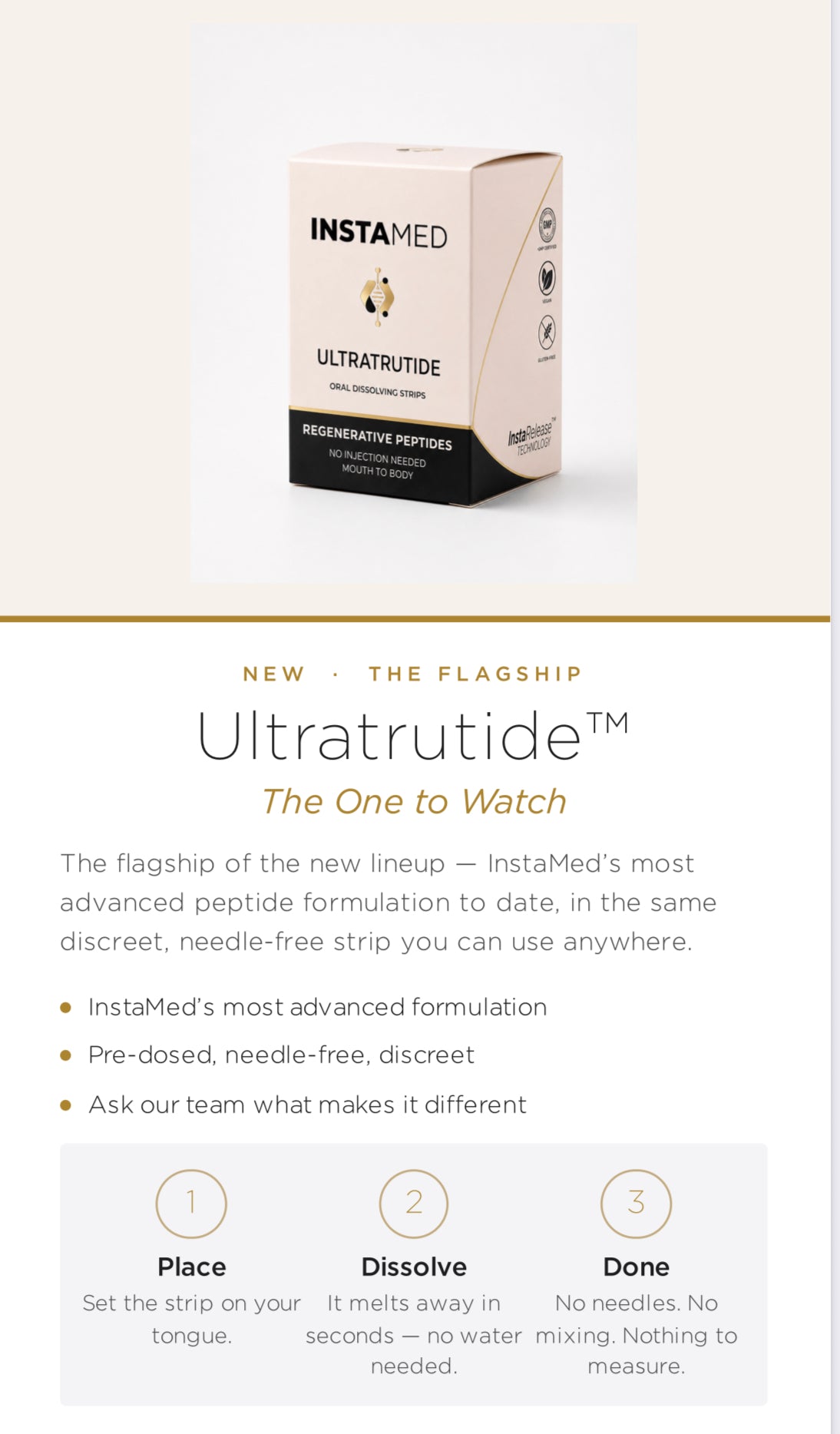 ULTRATRUTIDE - THE ONE TO WATCH