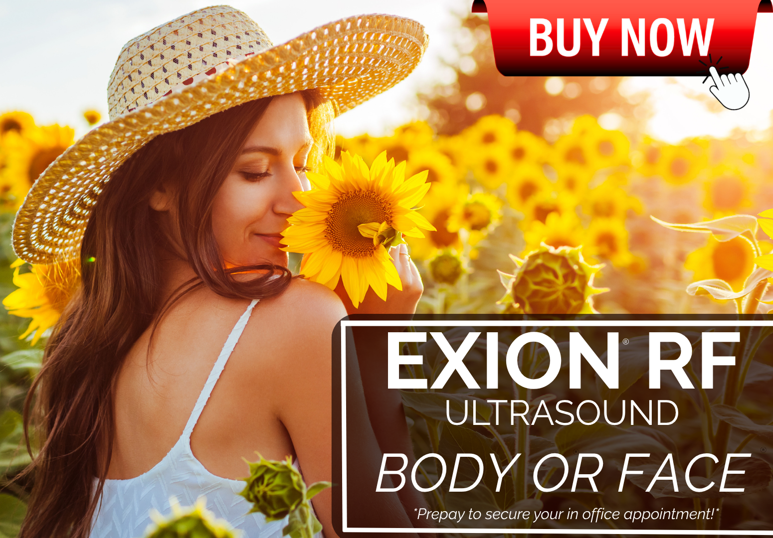 EXION BODY OR FACE ULTRASOUND TREATMENT