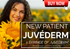 NEW PATIENT JUVEDERM APPOINTMENT