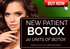 NEW PATIENT BOTOX APPOINTMENT : BUY 10 UNITS - GET 10 UNITS