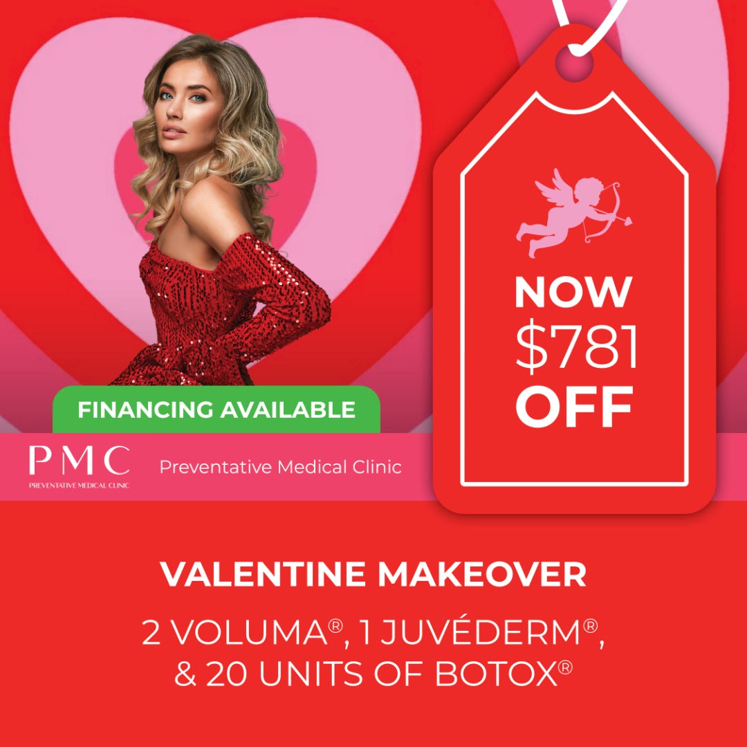 FILLERS + BOTOX® Valentine Makeover