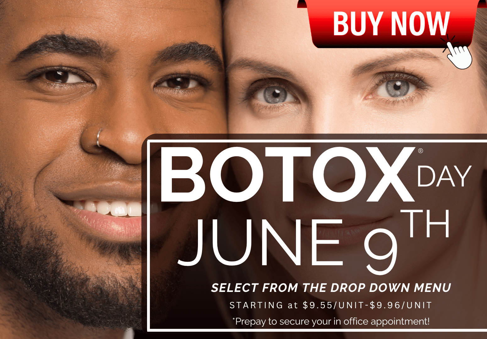 BOTOX DAY APPOINTMENT : JUNE 8TH