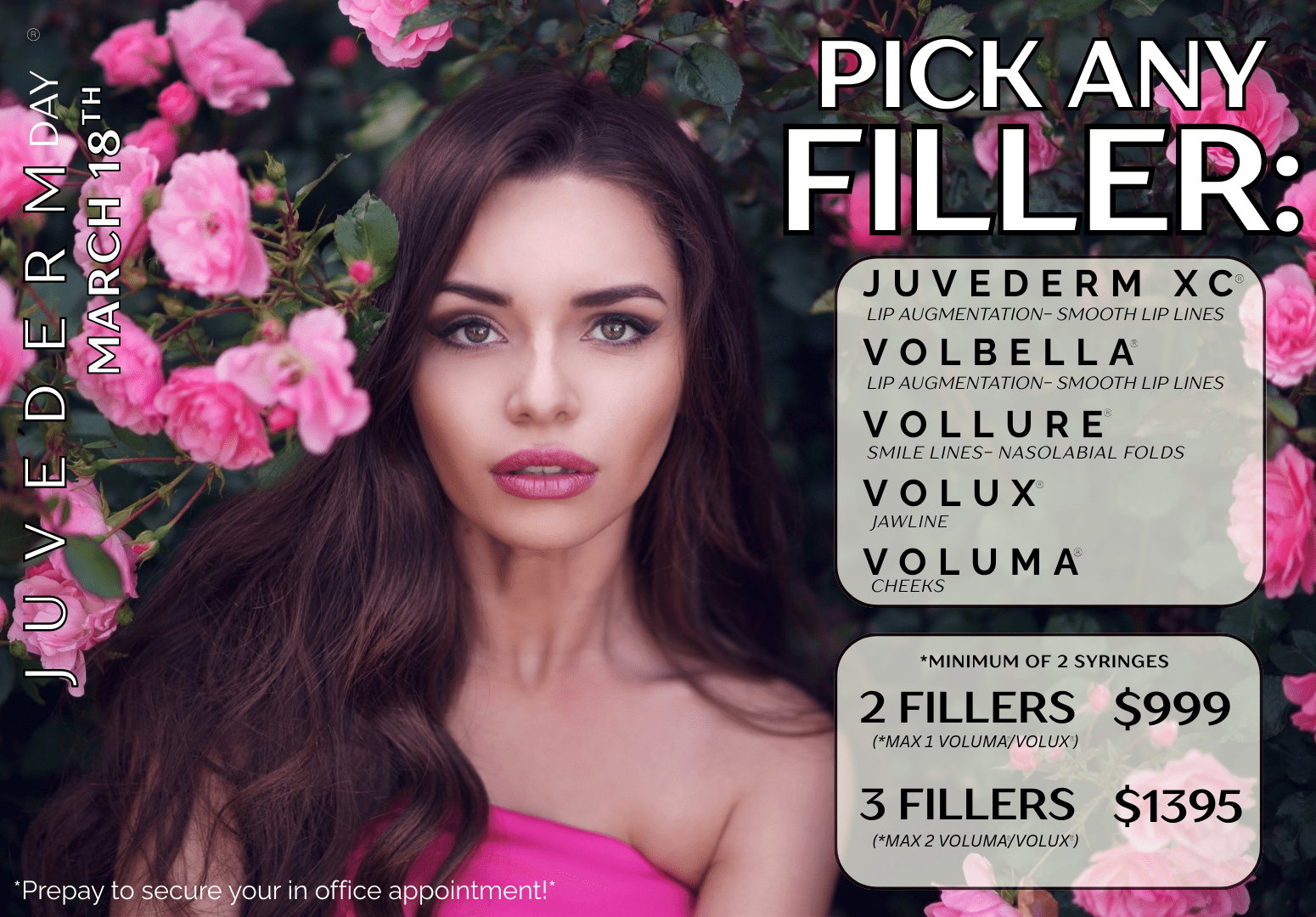 JUVEDERM DAY APPOINTMENT