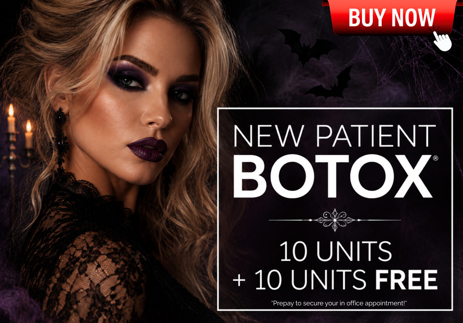 NEW PATIENT BOTOX APPOINTMENT : 20 UNITS OF BOTOX