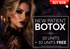 NEW PATIENT BOTOX APPOINTMENT : 20 UNITS OF BOTOX