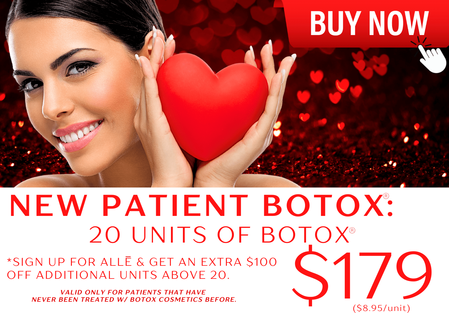 NEW PATIENT BOTOX $8.95/UNIT