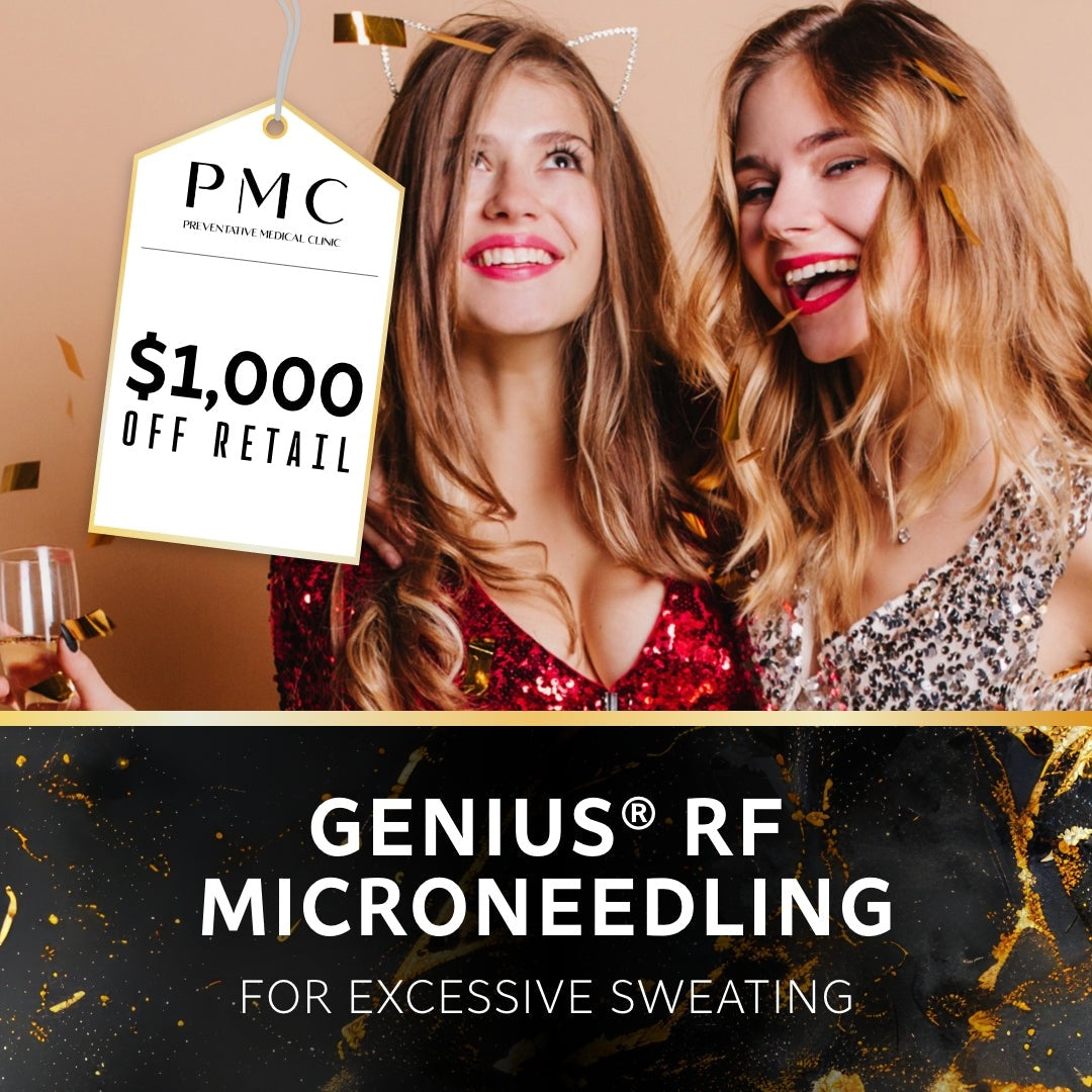 BLACK FRIDAY EXCESSIVE SWEATING - GENIUS RF MICRONEEDLING TWO TREATMENTS