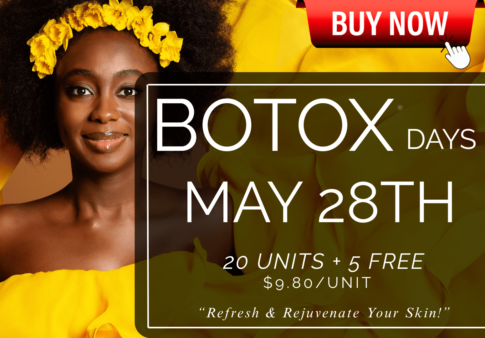 BOTOX DAY 25 UNITS 5/28/25 $9.80/UNIT